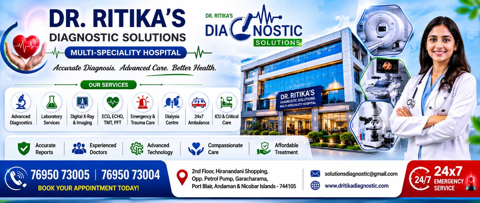 Dr. Ritika's Diagnostic Solutions Multi-Speciality Hospital