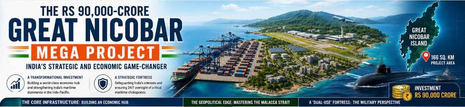 The Rs 90,000-Crore Great Nicobar Mega Project: India’s Strategic and Economic Game-Changer