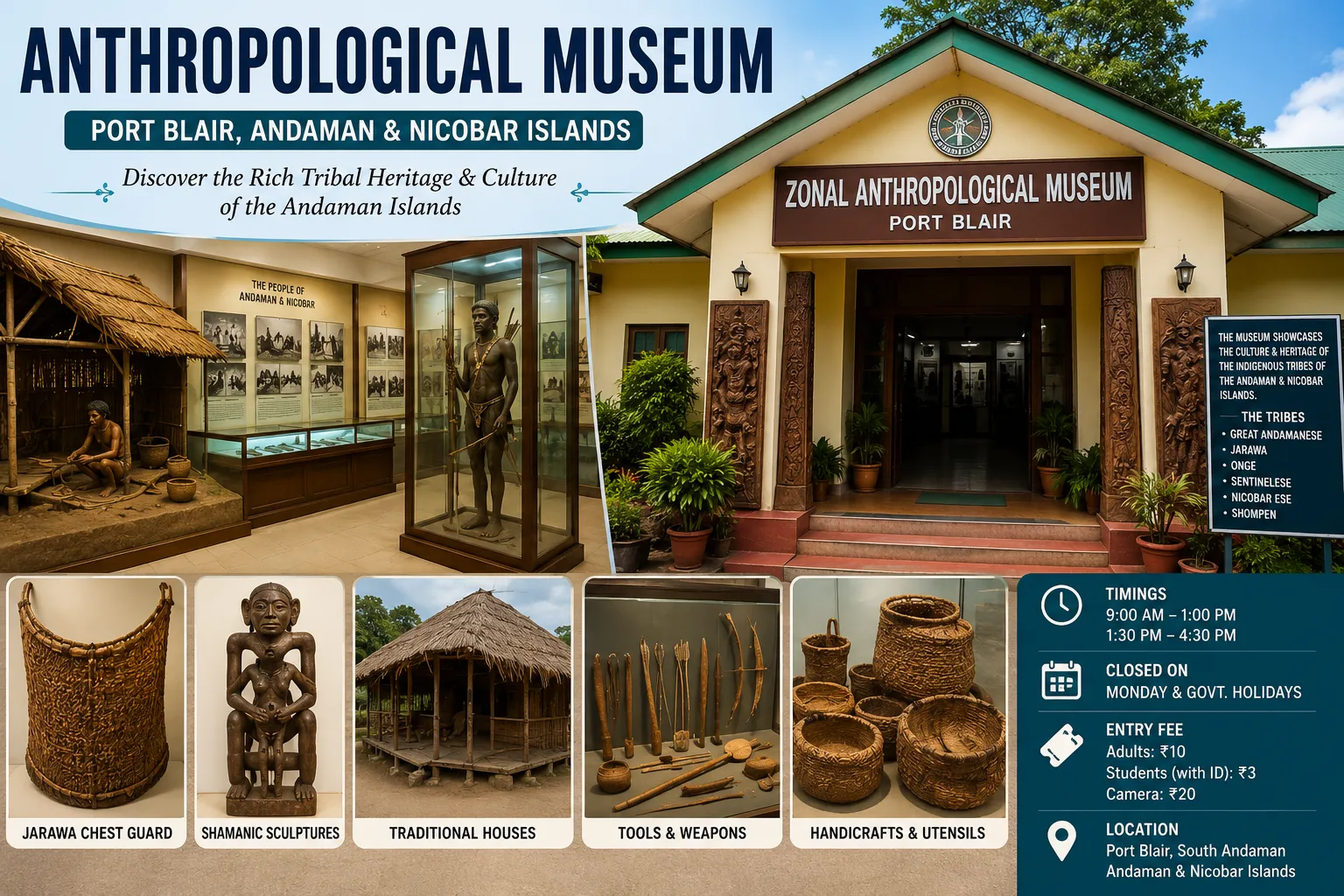 Anthropological Museum Port Blair: Complete Visitor Guide