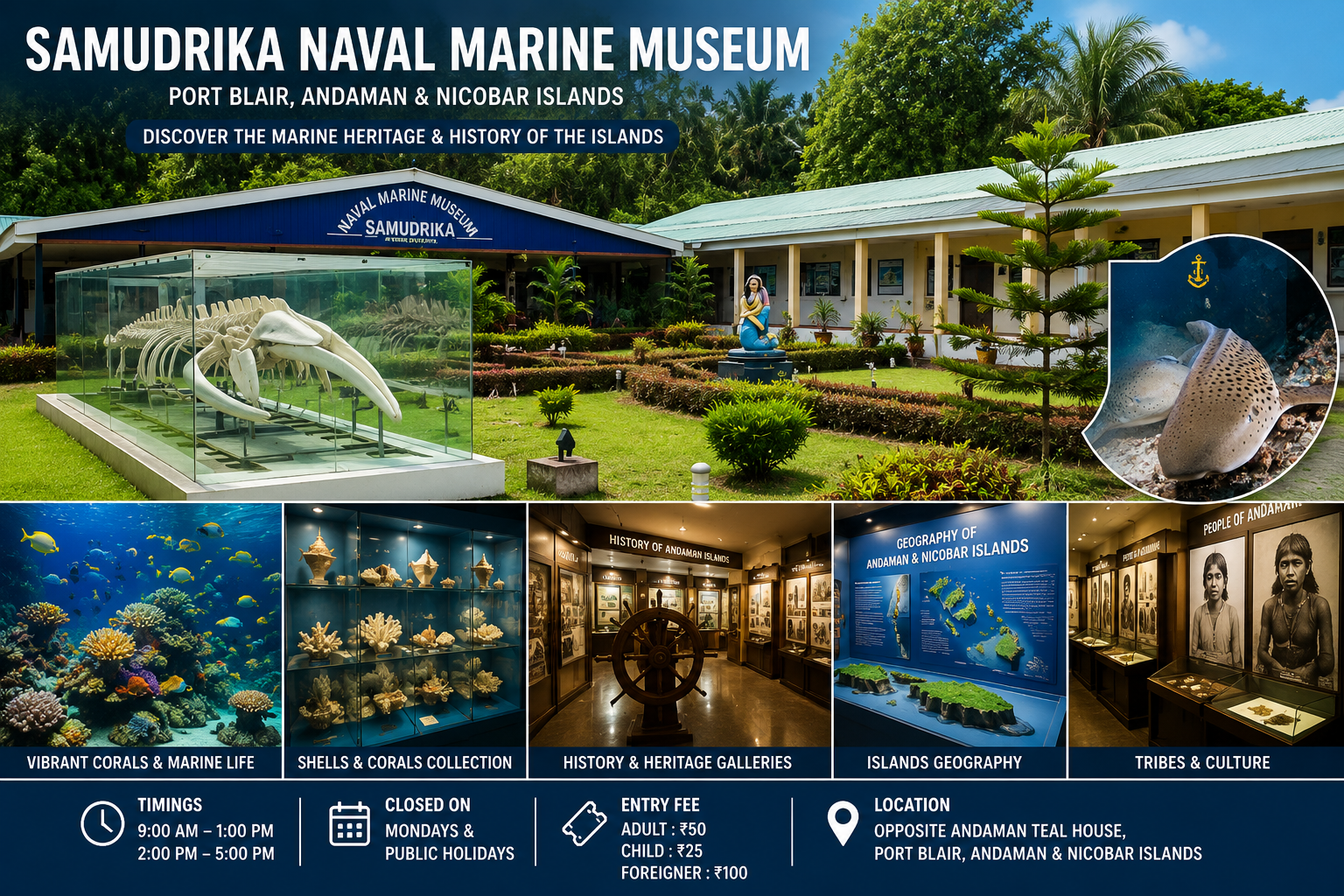 Samudrika Naval Marine Museum Port Blair: Complete Visitor Guide