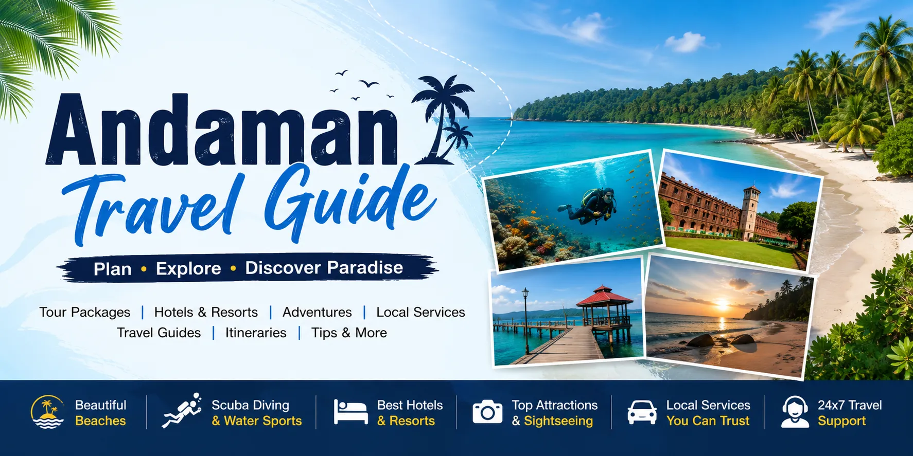 Andaman Travel Guide | Hotels, Tour Packages & Local Services