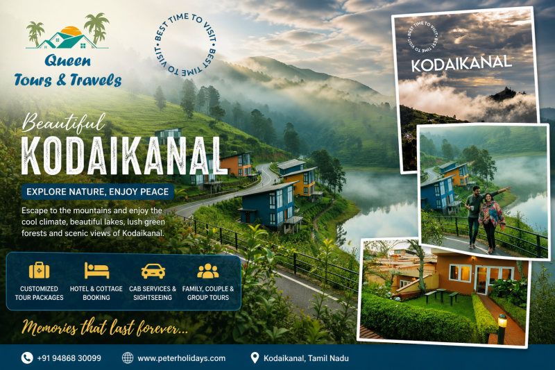 Best Travel Agency in Kodaikanal for Honeymoon Tours