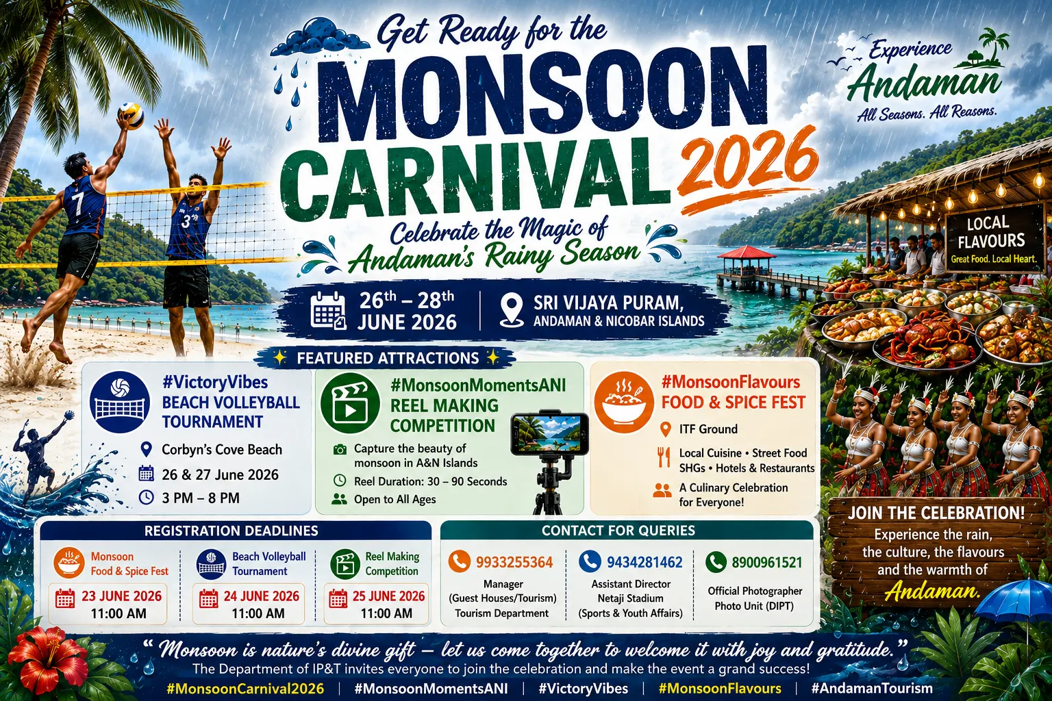 Get Ready for the Monsoon Carnival 2026