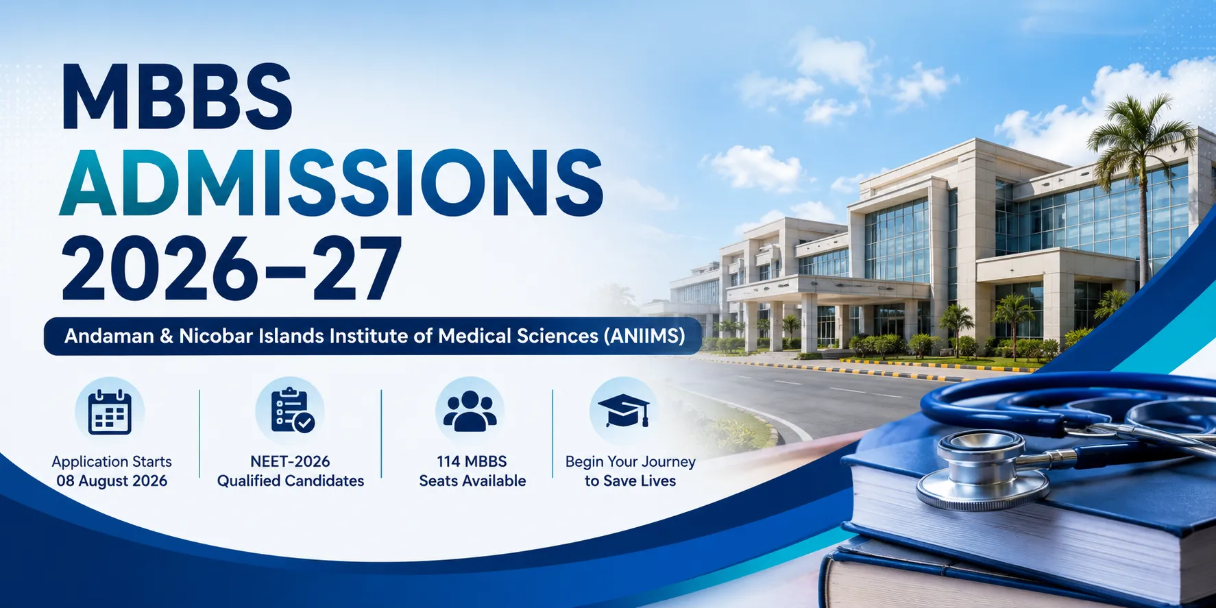 ANIIMS MBBS Admission 2026–27: Eligibility, Seat Matrix, Important Dates & Application Process