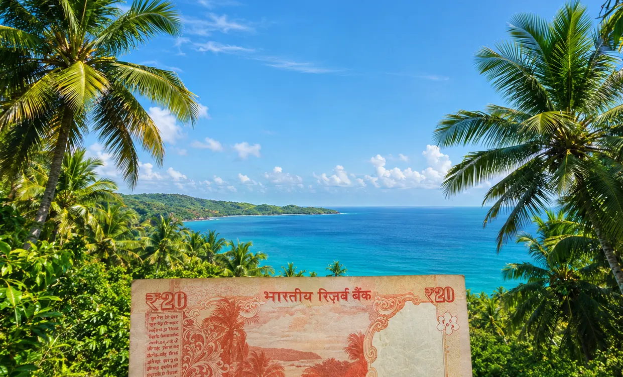 20 Rupee Note Andaman Lighthouse