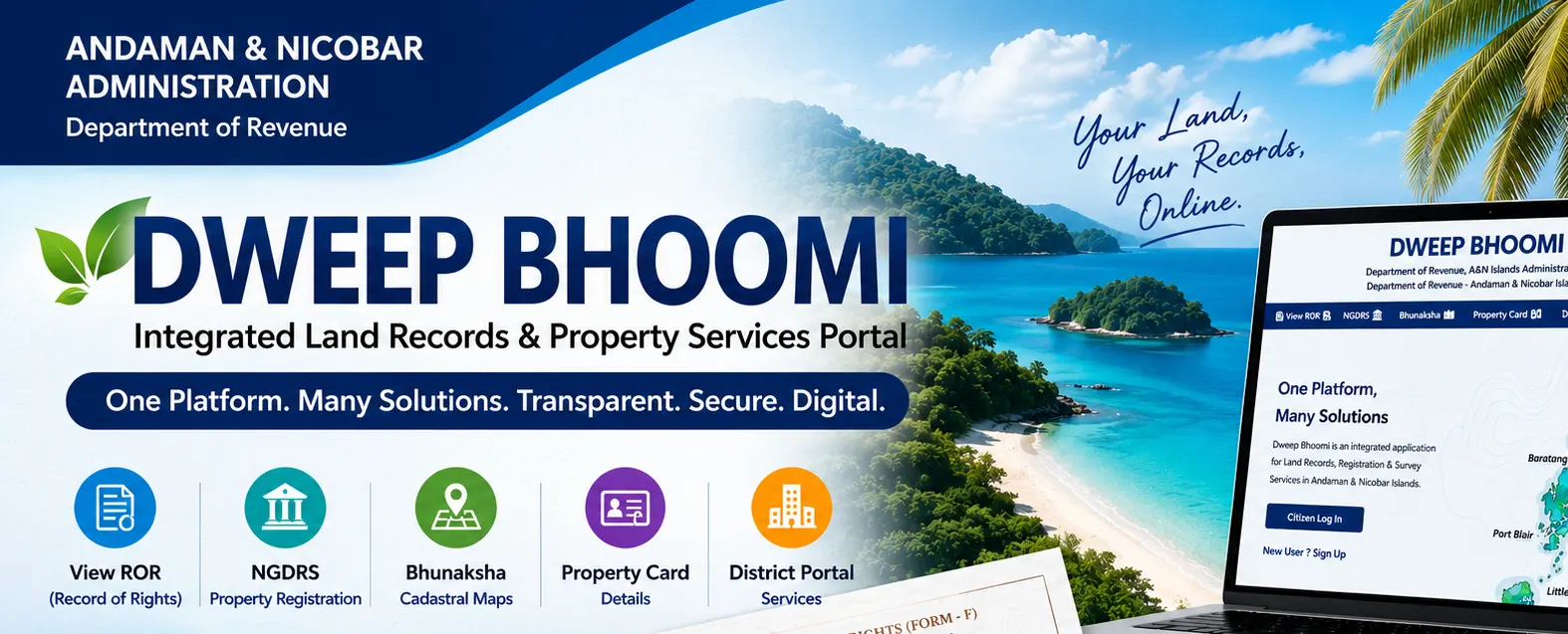 Dweep Bhoomi Andaman Land Records