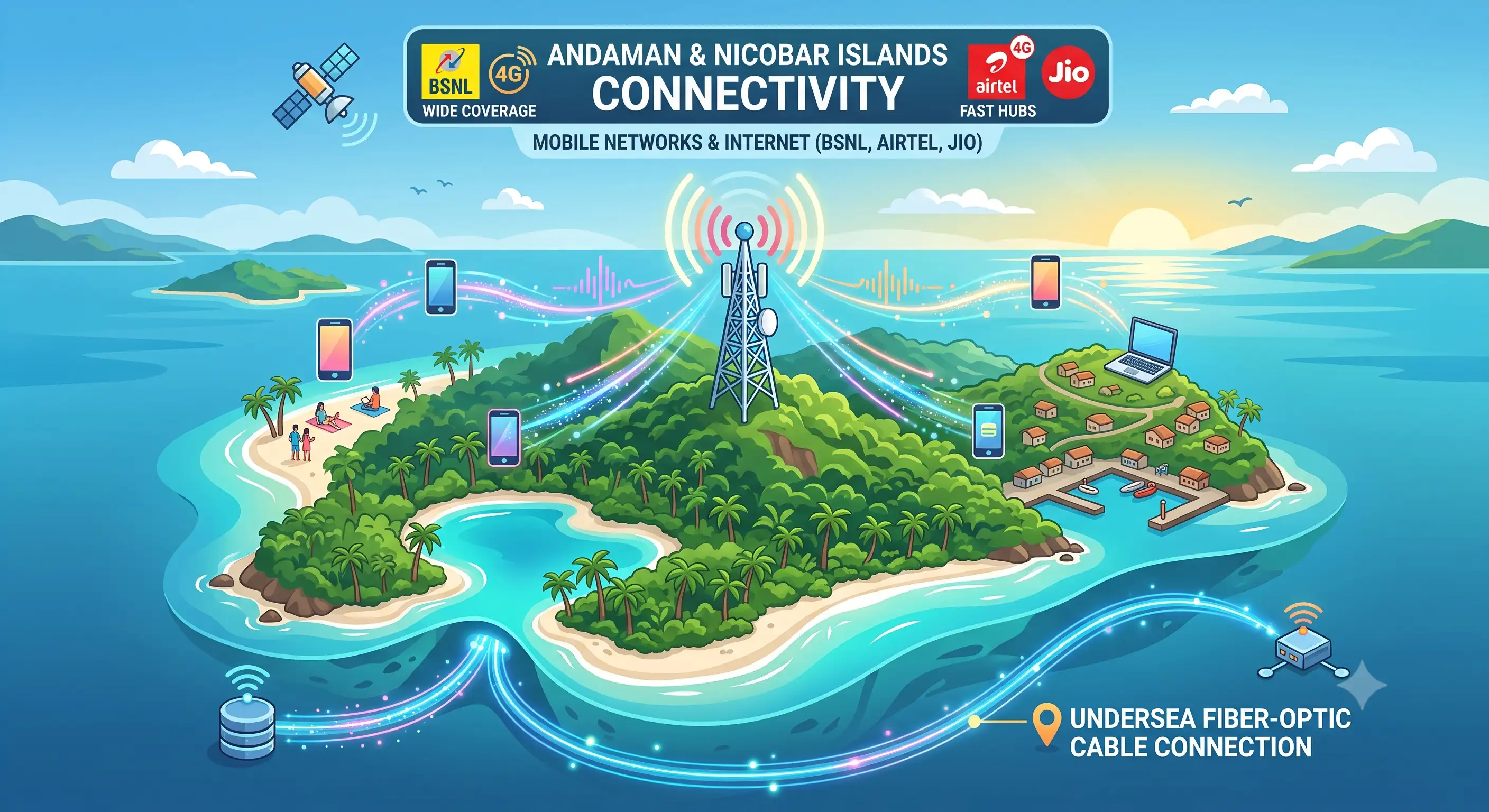 Mobile Network & Internet in Andaman