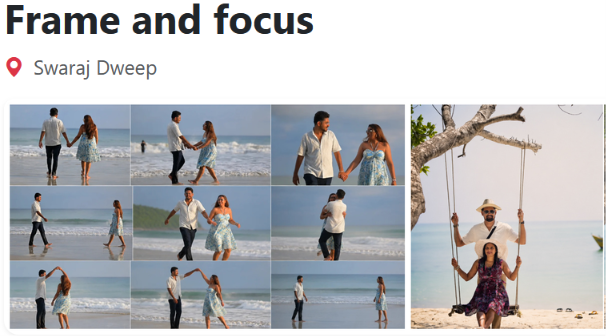 Pre Wedding Shoot Couple in Andaman Beach