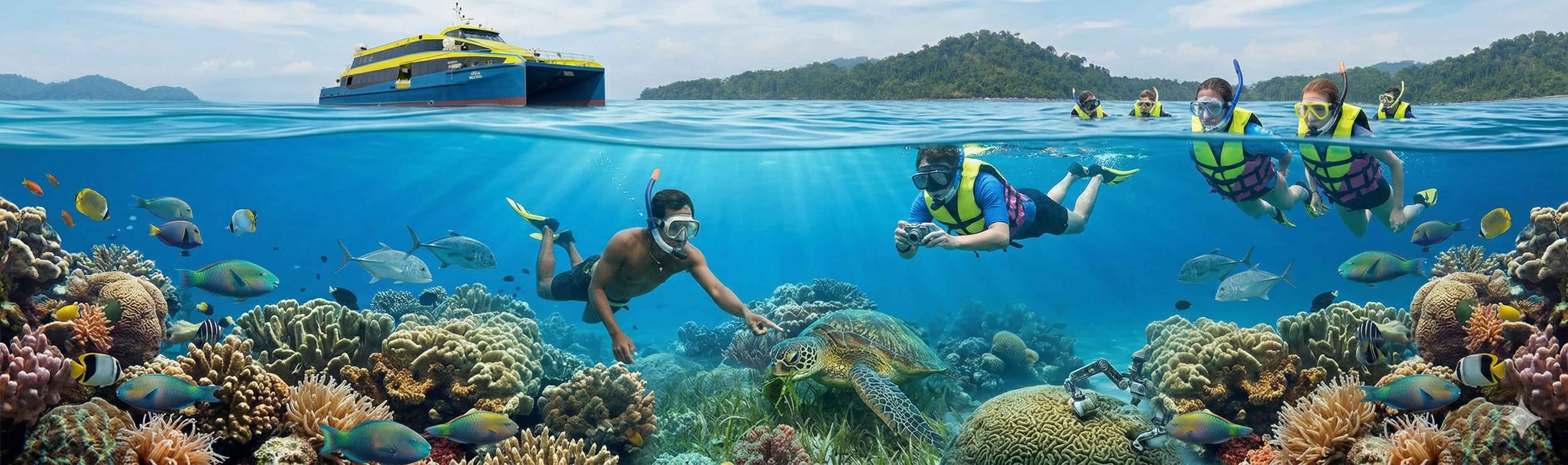 Snorkeling in Andaman